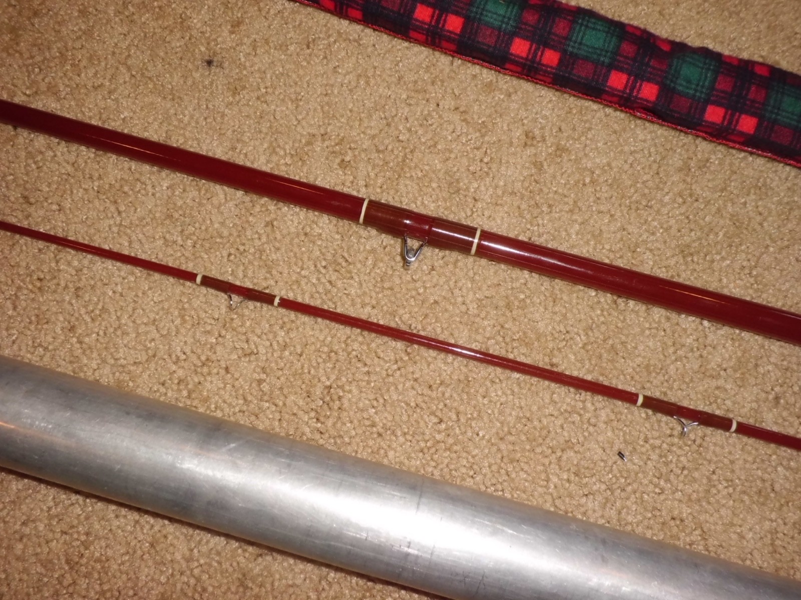 Vintage FENWICK Feralite ff85 Fly 8’6″ Rod made in USA #H68073- 7-8 fly wt.