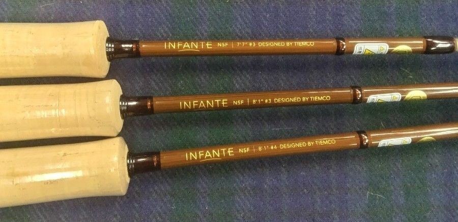 Tiemco Infante NSF773-6 Fly Rod 7ft7in 3 6pc for Long Leader Long Tippet Japan