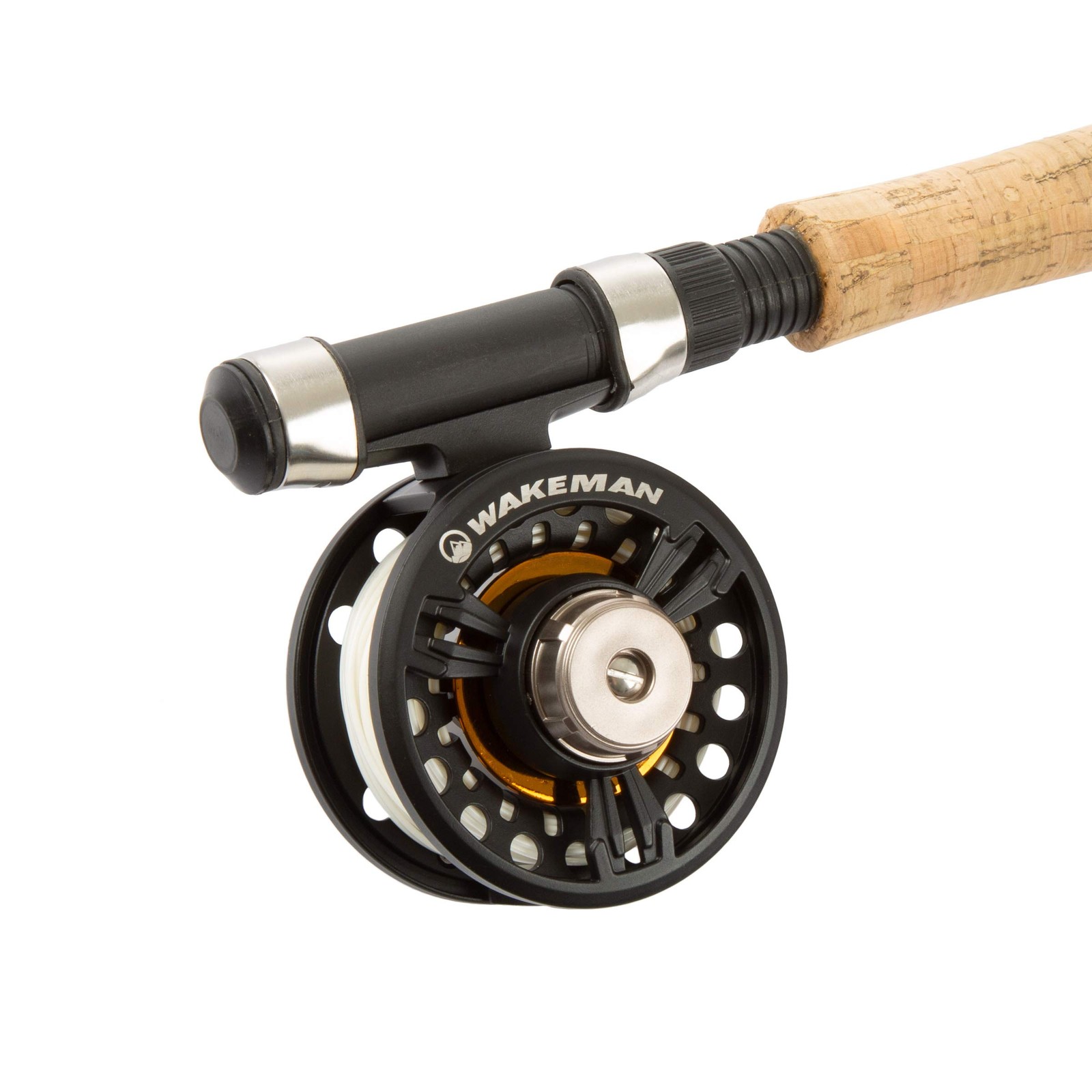 3-Piece Fly Fishing Rod And Reel Combo Starter Kit – Fiberglass And