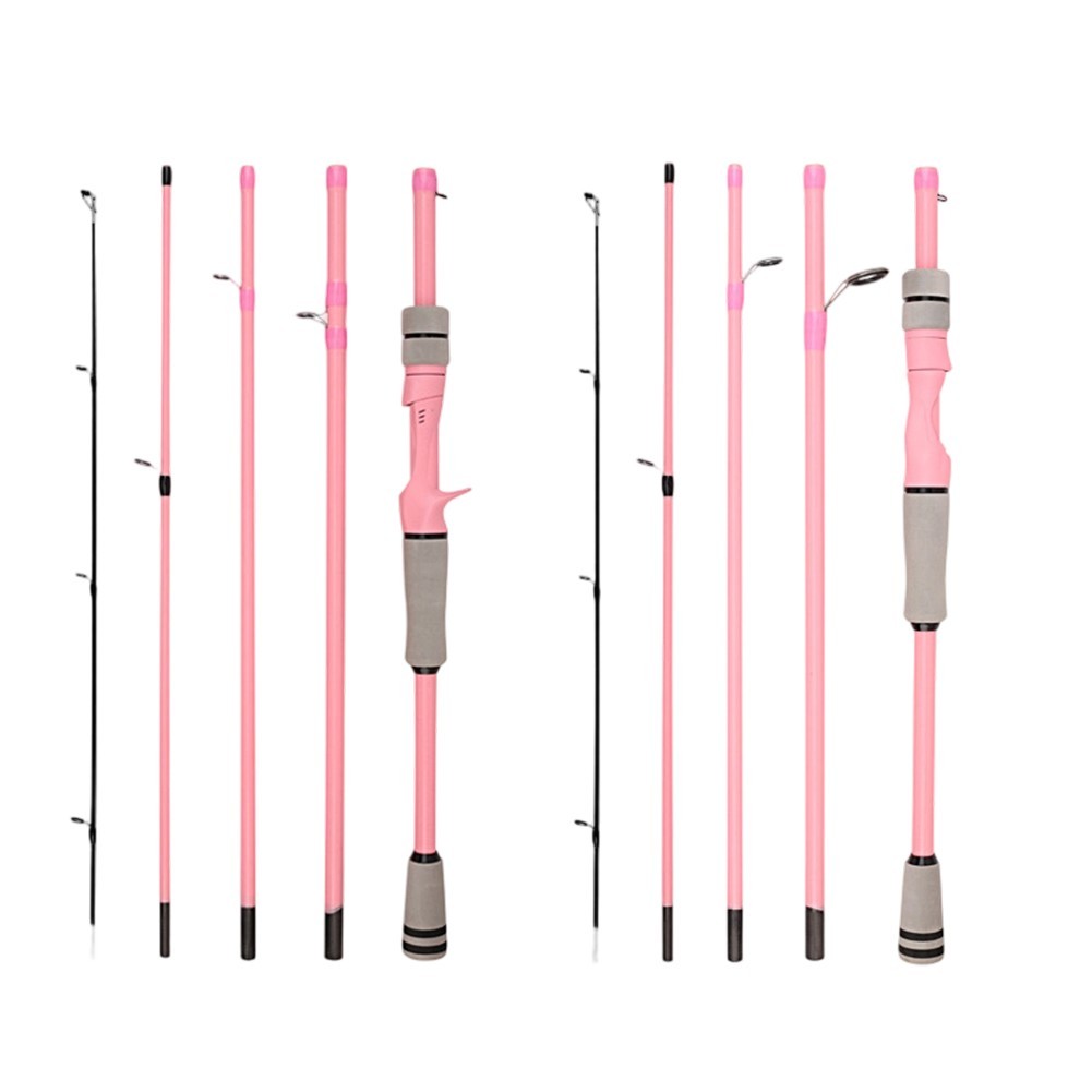 4 Section Carbon Fishing Rod 2.1m Casting Rod Suitable for All Anglers