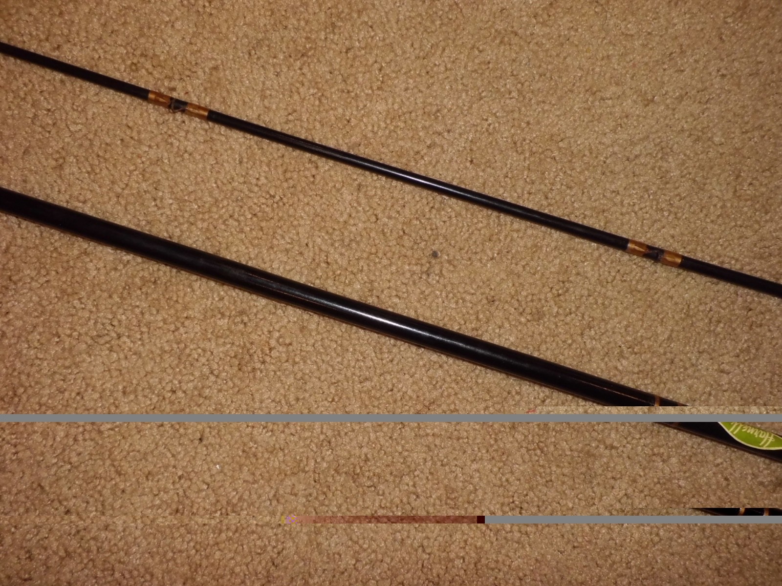 Vintage HARNELL Dry Fly 8’6″ Rod made in USA- 6-7 wt