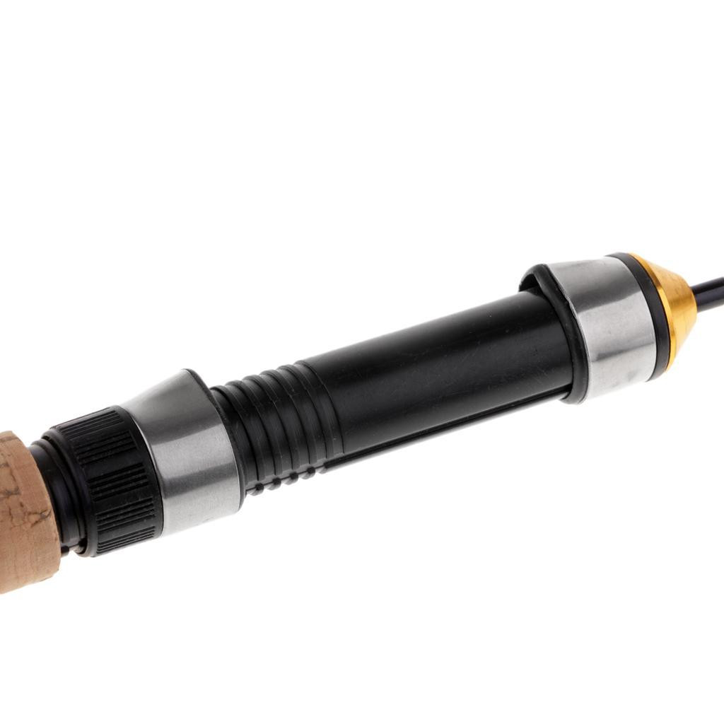 Winter Fishing Fishing Rod Winter with Wooden Fishing Reel Seat