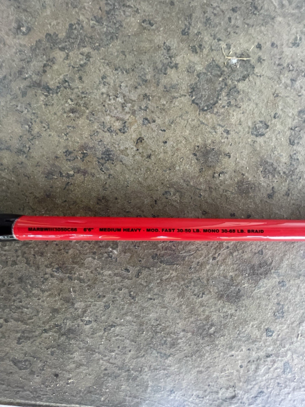 PENN Mariner III Trolling Rod 6ft Med Heavy Mod Fast 30-50lb Black/Red