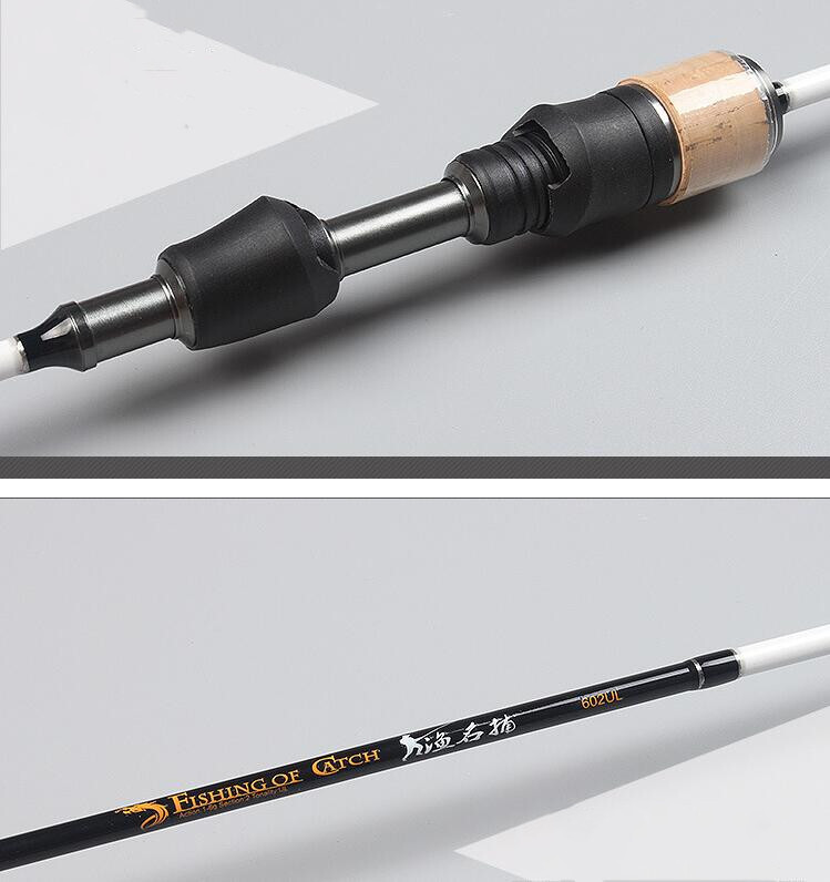 1.68M/1.8M Carbon Fiber Fishing Rod Ultra Light Spinning Casting Rods Lure Pole