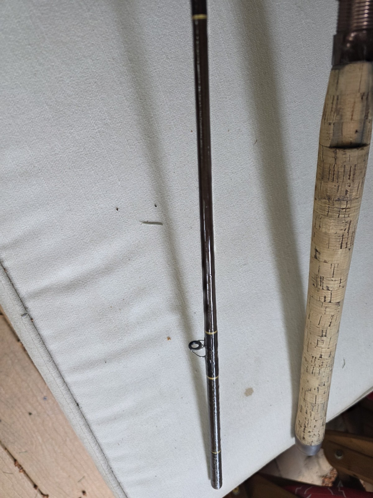 Fenwick Fenglass Old Glass Spin Rod 8ft 7in No Guide Damage Fishing Equipment