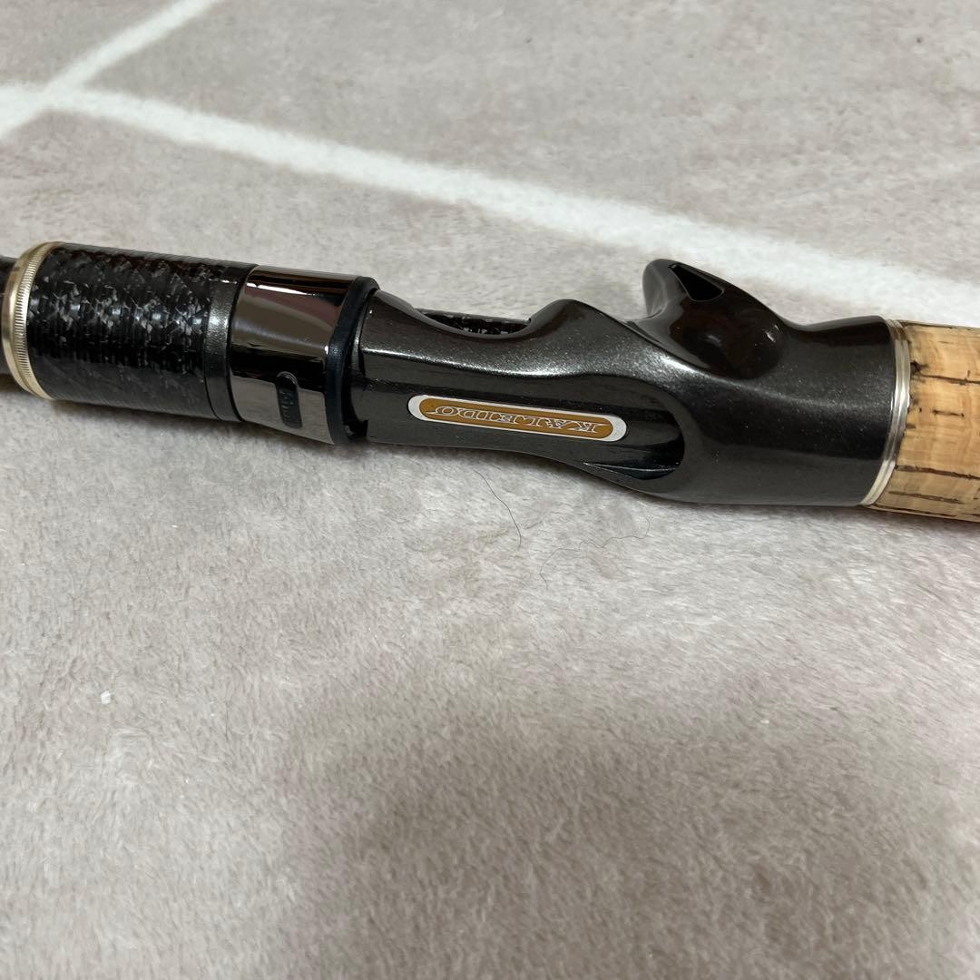 Evergreen Kaleido Super Stallion Rod Grip Cork Handle Hard Case Used