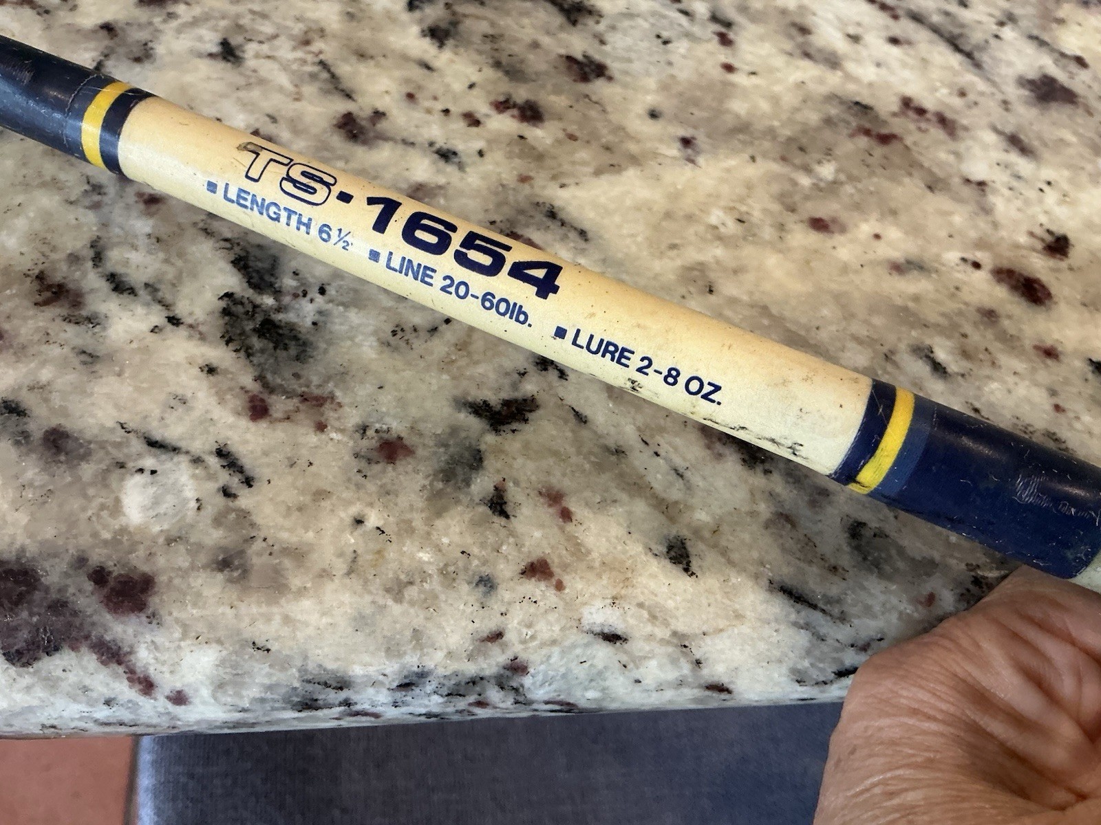 Shimano triton Salt water Series TS1604 Rod 6.5” 20-60 Lbs