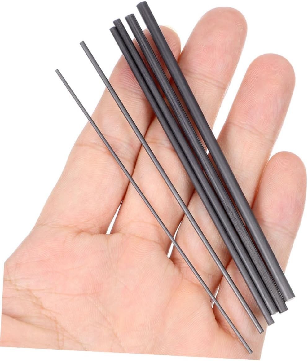 Carbon Fishing Rod Repair Insert Solid Carbon Fiber Rods Two-Piece Connection…