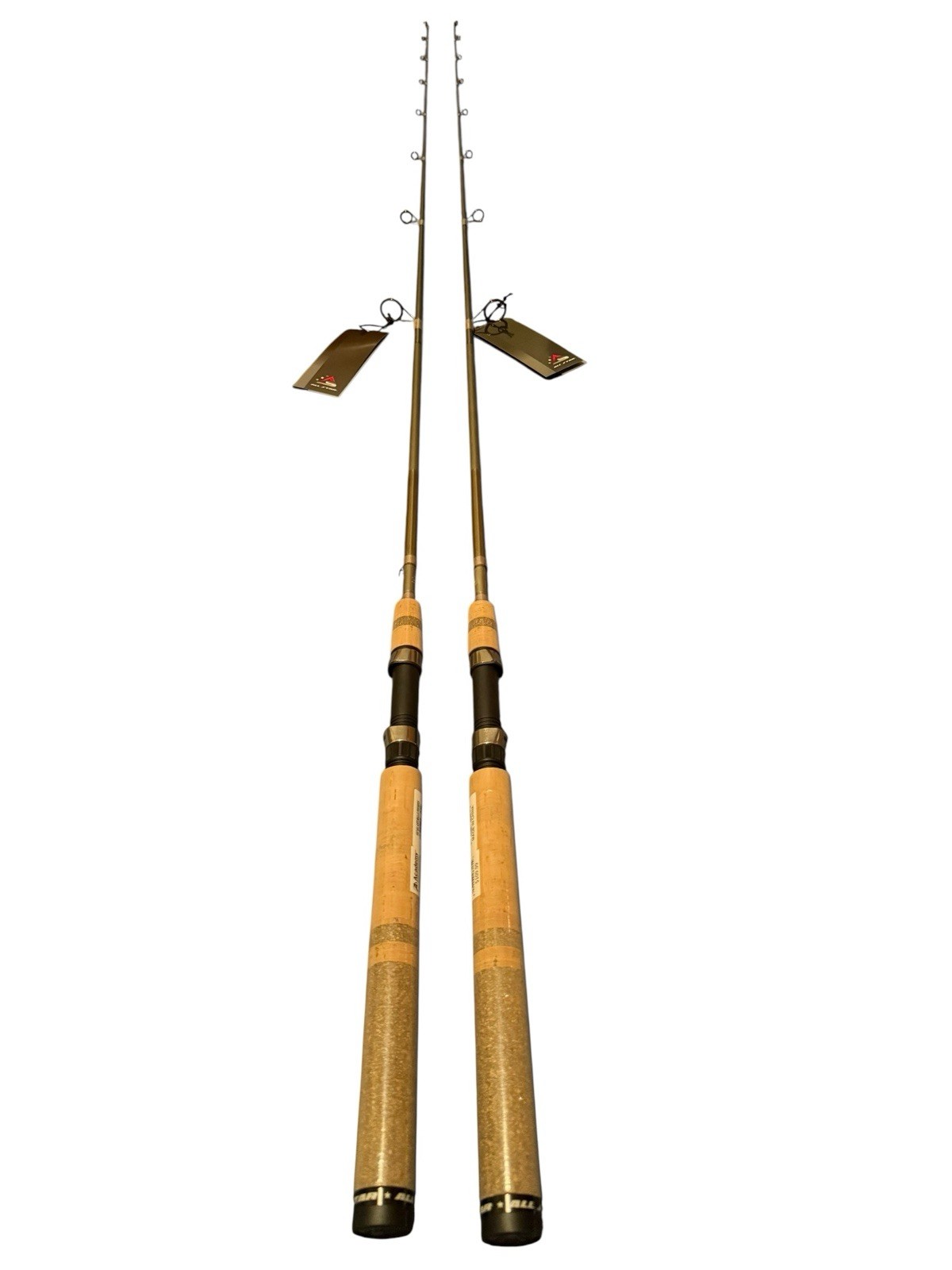 2 LOT ALL STAR PANFISH SPINNING ROD 7ft ASP2S843JG