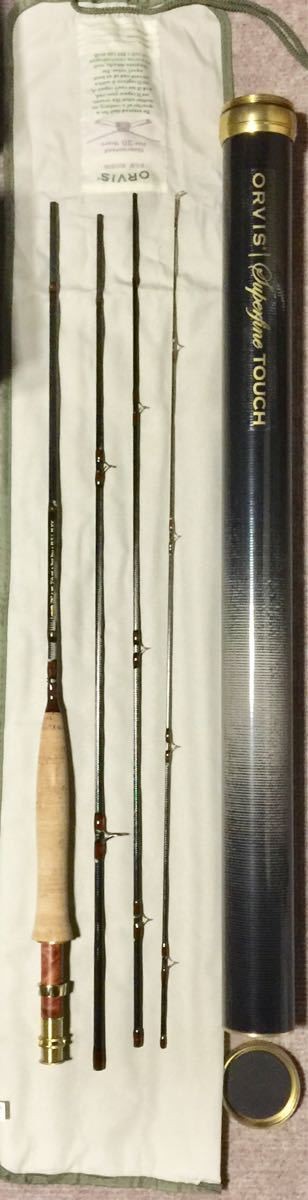 Orvis Superfine Trout Bum 7ft6in #3 4pc 1top.