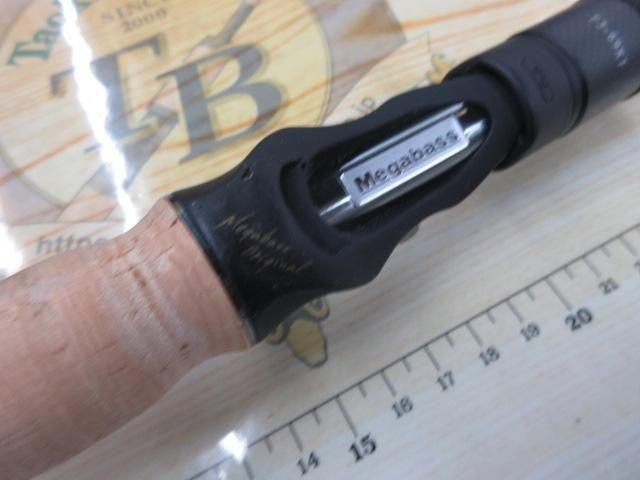 Megabass Destroyer F3-69X7X7 Stealth Reel Seat Bass Rod Used