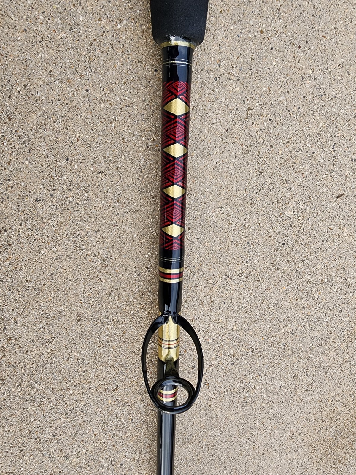 Rain shadow 7′ 1″ rail Rod deep sea fishing Rod.