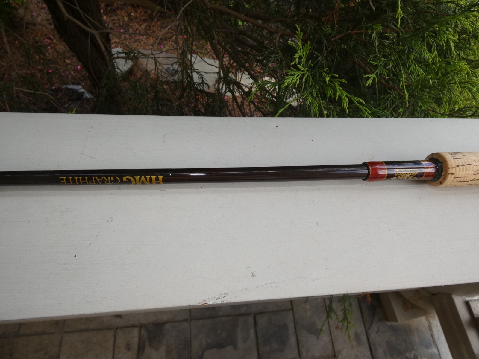 RARE VTG FENWICK HMG USA MADE 1 PC 7 FT TELESCOPIC CASTING FISHING ROD