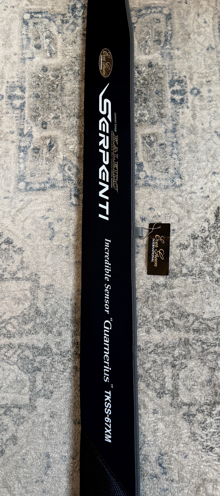Evergreen Serpenti TKSS-67XM Incredible Sensor Garnerius JDM Spinning Bass Rod