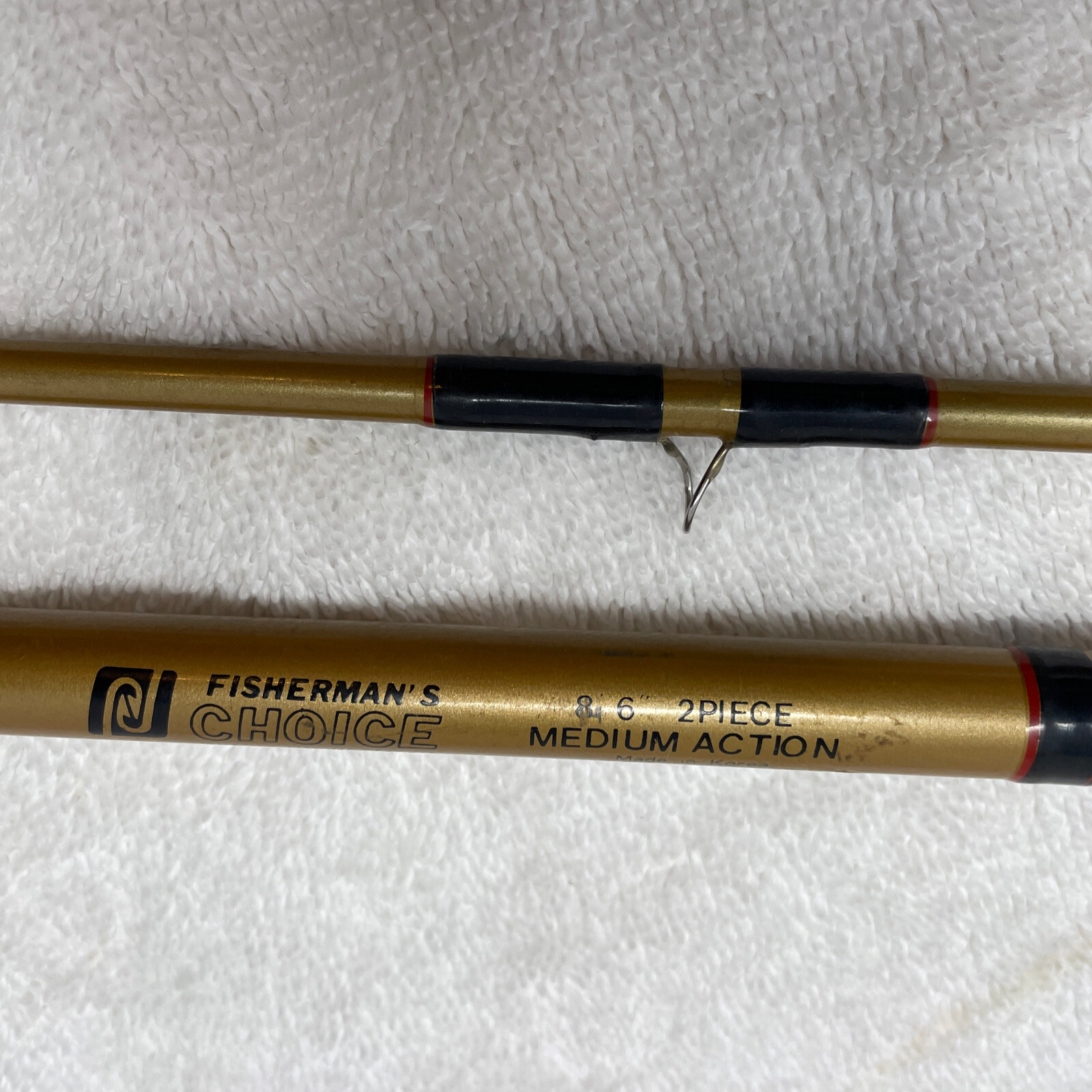Fishermans Choice Fishing Fly Rod 2 piece 8’6″ AFR-85 Vintage Korea.