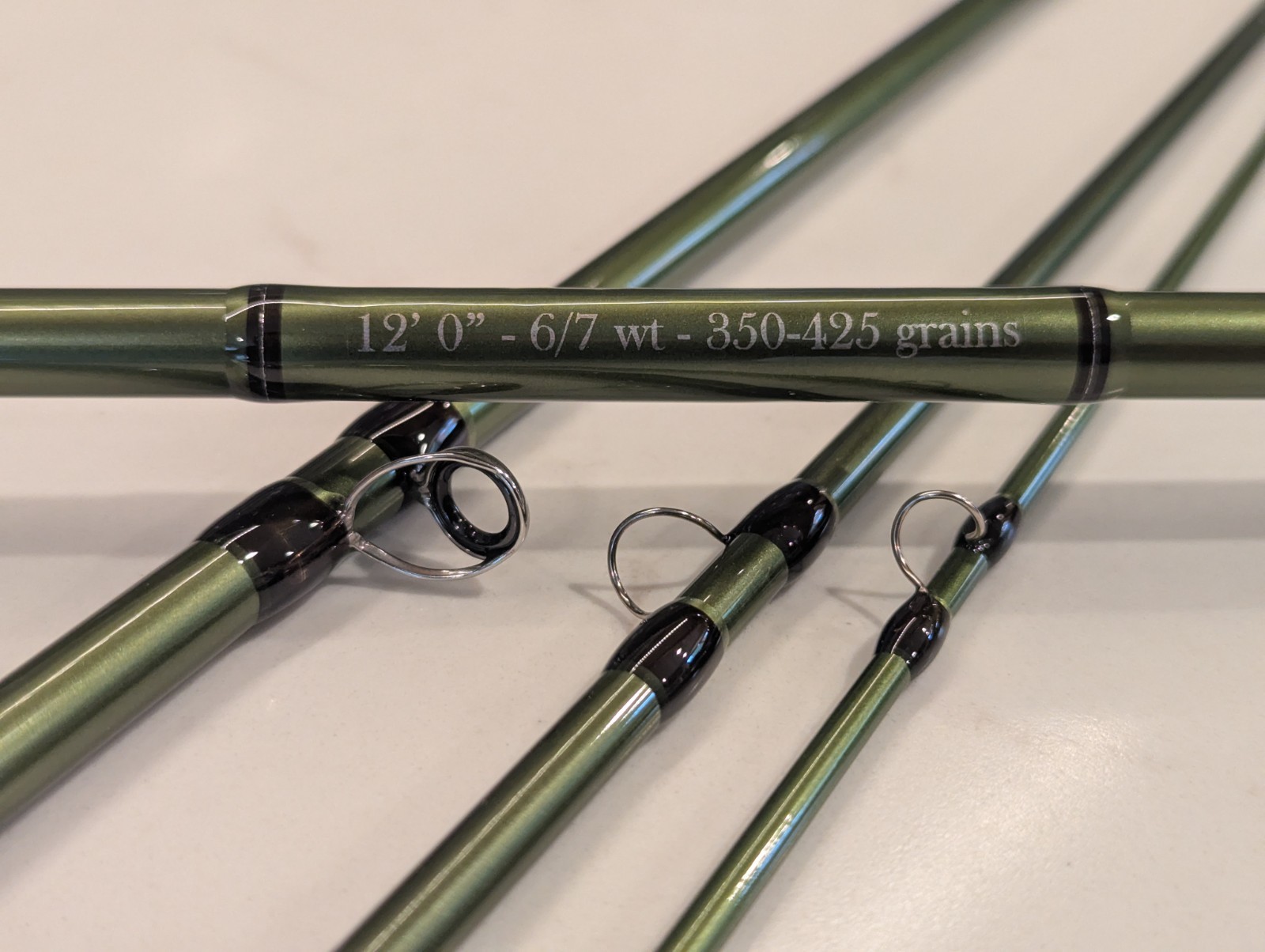 Custom Switch / Spey Fly Rod – 12’0″ 6/7-wt (Summer Steelhead)