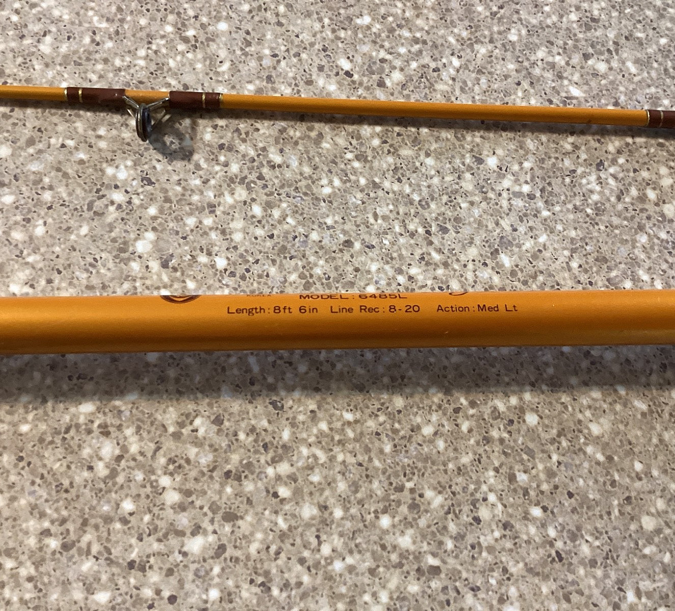 Vintage MASTER MICHIGANDER Series MODEL 6485 Spinning Rod 2 pcs. & 8’6”-VG