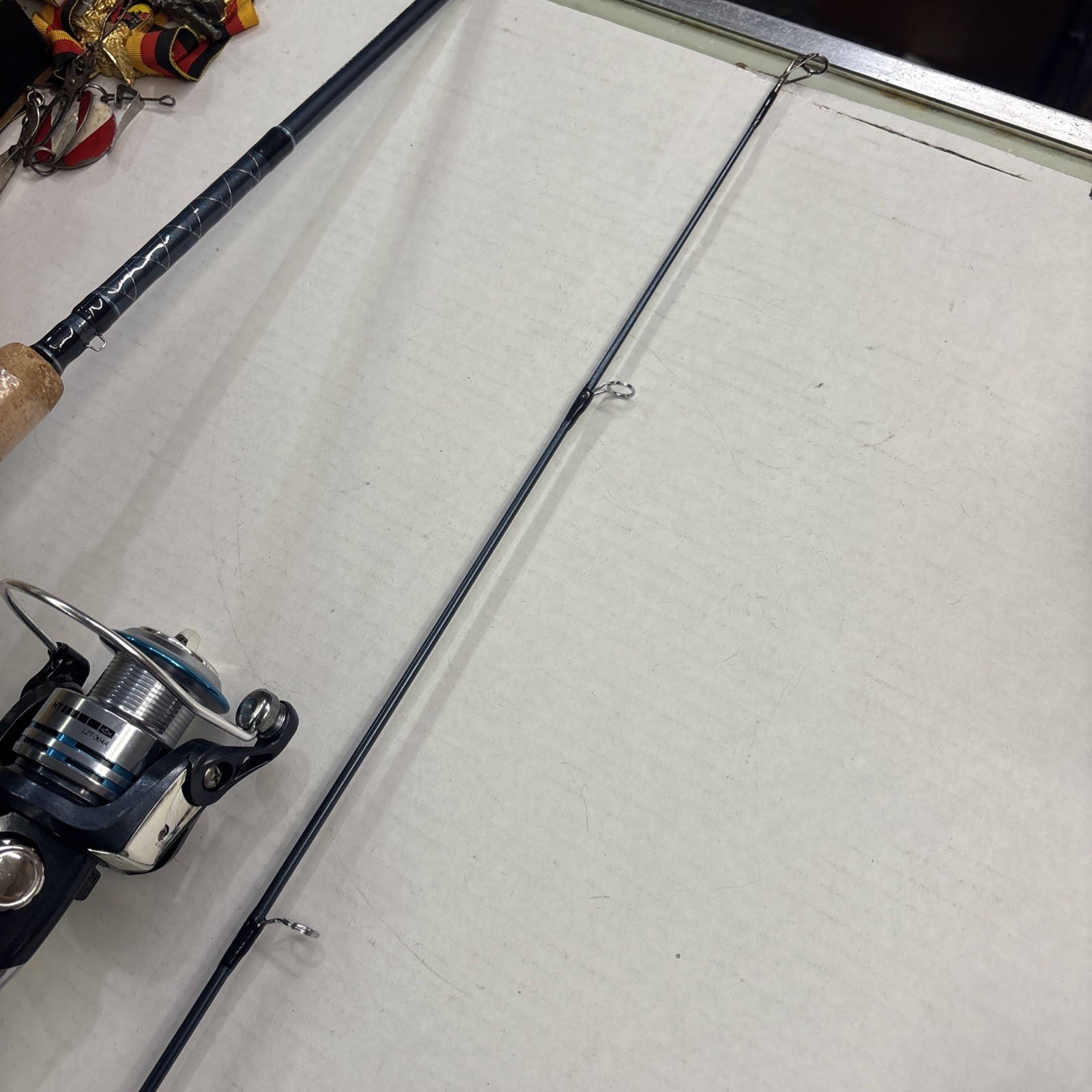 Lazerz Blue Series Tournament Dx Rod And Reel 6’ 6” Hi-Tech Fishing