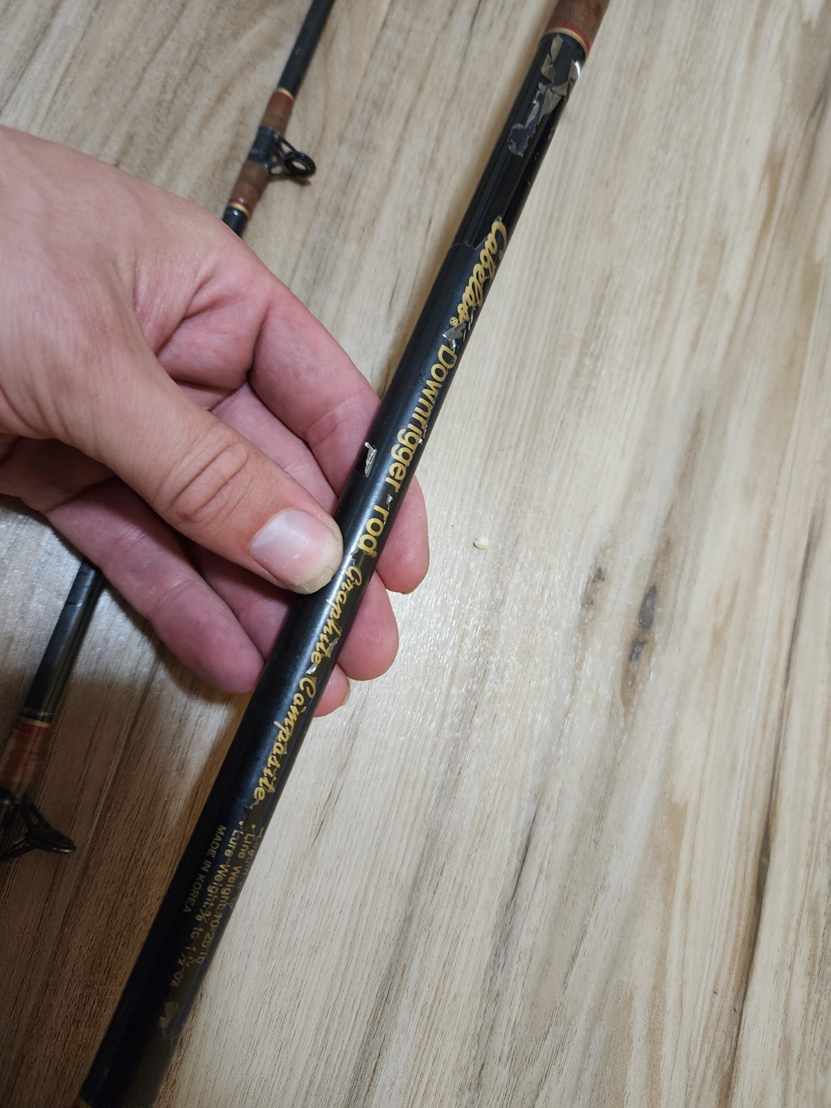 Cabelas 8’ 6″ Downriger 2-Piece Rod