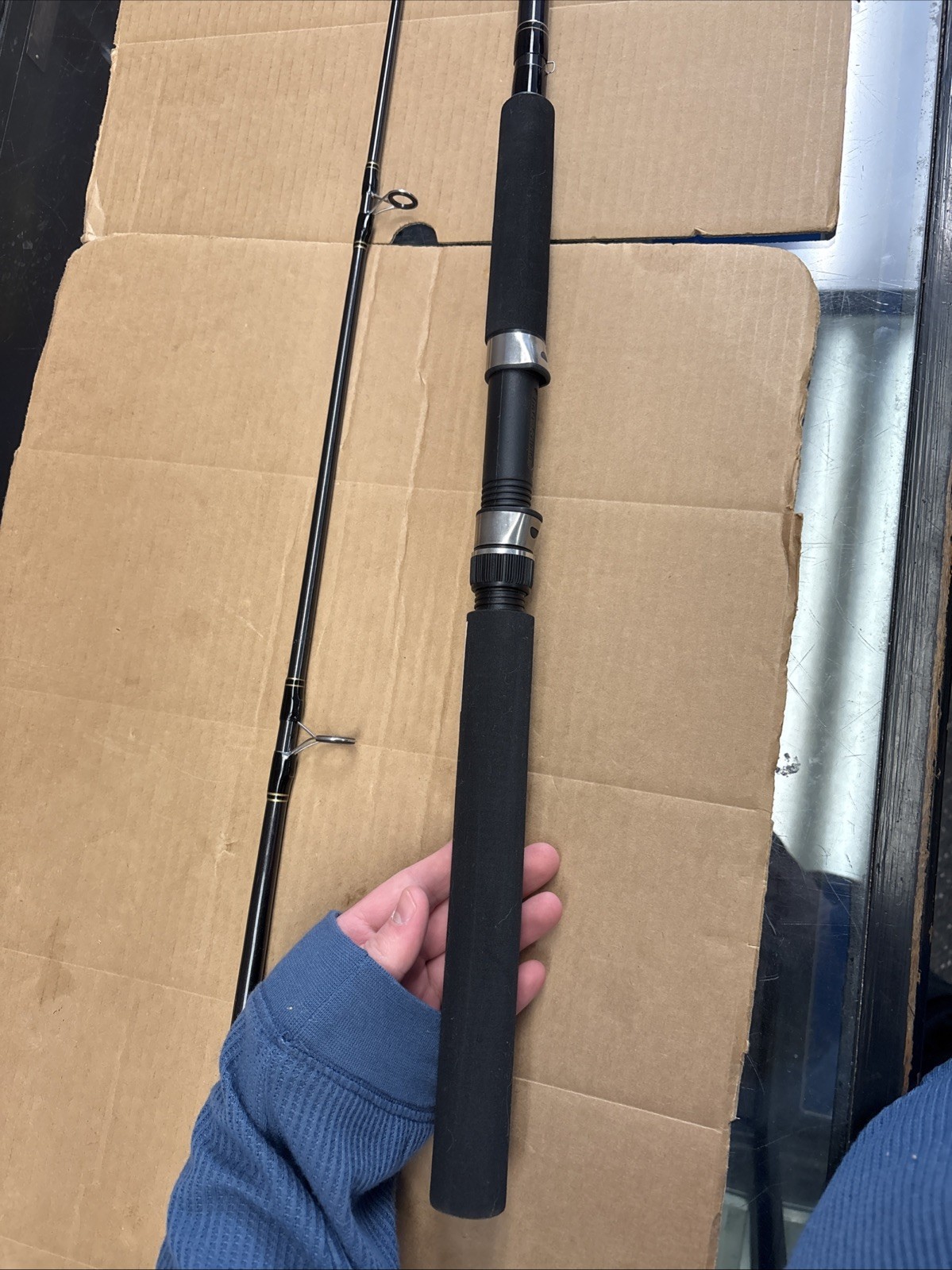 Calypso Tropic Model TPR-556A 7’ 2 Piece Saltwater Spinning Rod