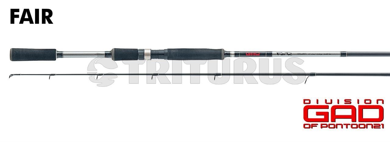 GAD Fair FAS662MHF 2pcs Spinning Rod