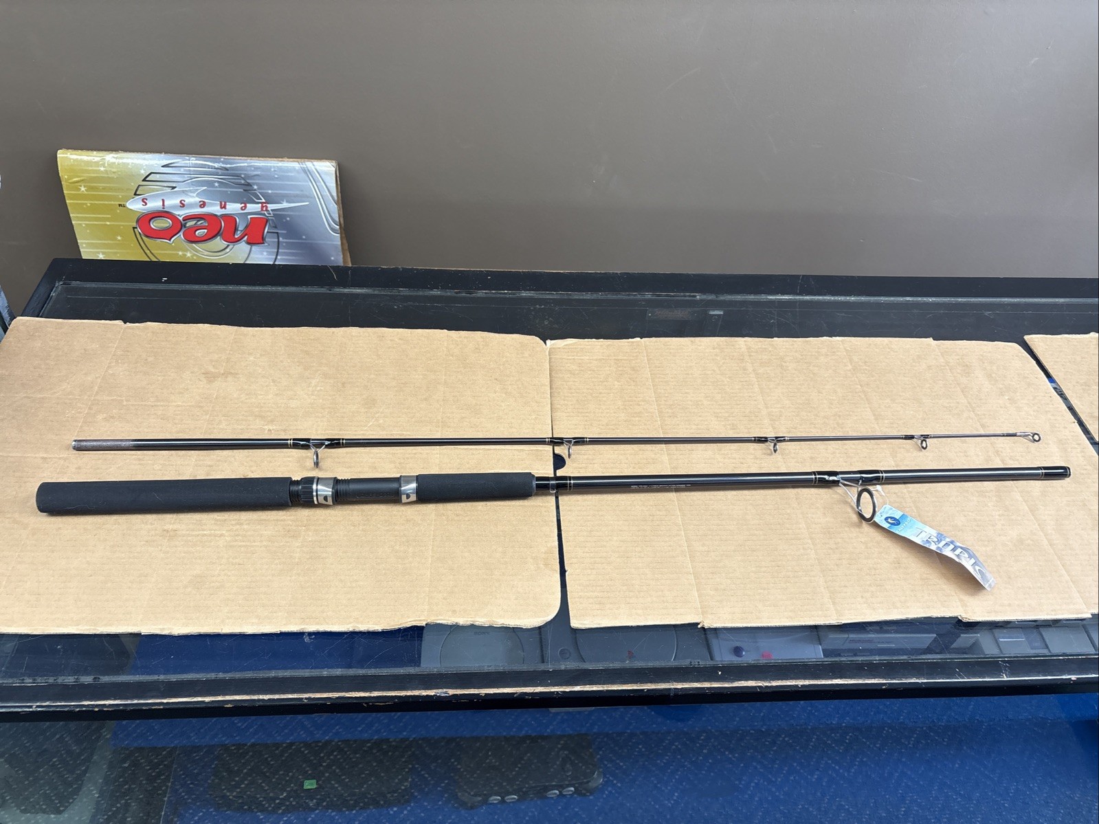 Calypso Tropic Model TPR-556A 7’ 2 Piece Saltwater Spinning Rod