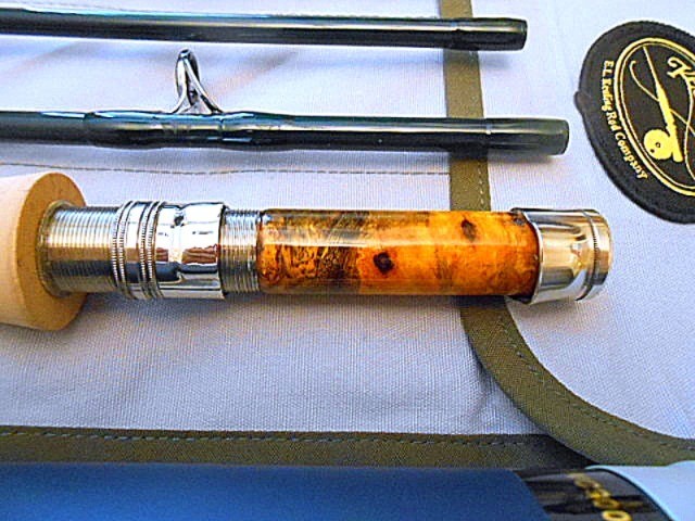 E.L. KEULING ROD CO 9′ 6 WT. DOWN-LOCKING 4PC CARBON FIBER FLY ROD 2026 USA