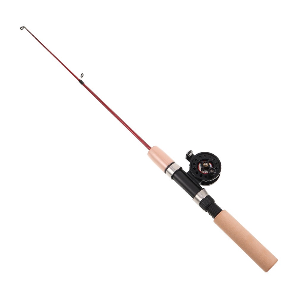 Telescopic Ice Fishing Rod And Reel Combo Compact Portable Pole