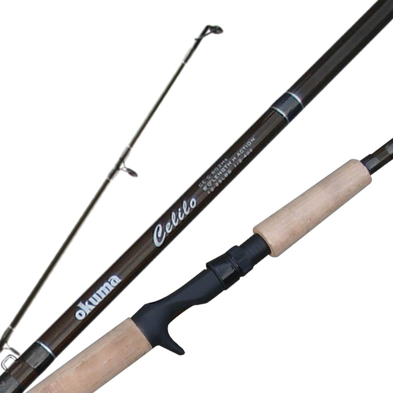 Okuma Celilo Specialty Casting Rod 7′ 6″ 2 Piece Heavy CE-C-762Ha