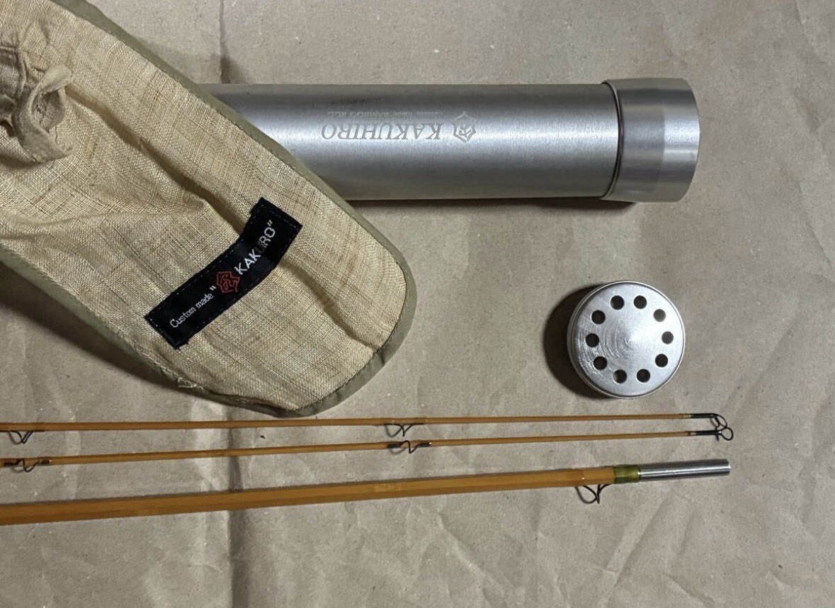 Kakuhiro 7.10 #４〜#5 2Pc 2Tip Bamboo Rod Fly Rod Free shipping DDP until 7/18