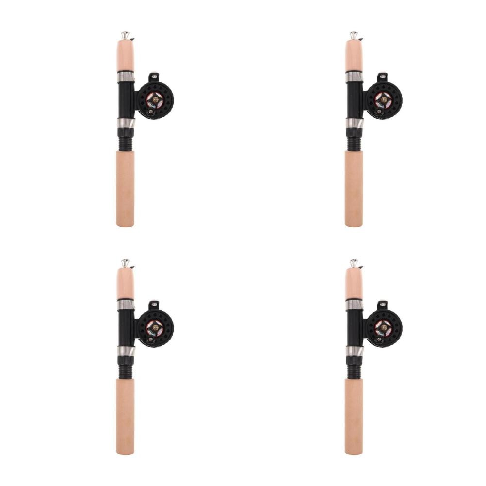 Telescopic Ice Fishing Rod And Reel Combo Compact Portable Pole