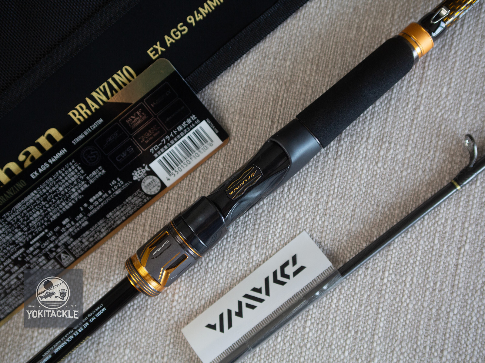 Daiwa Morethan BRANZINO EX AGS 94MMH Spinning Rod Shipping From JAPAN