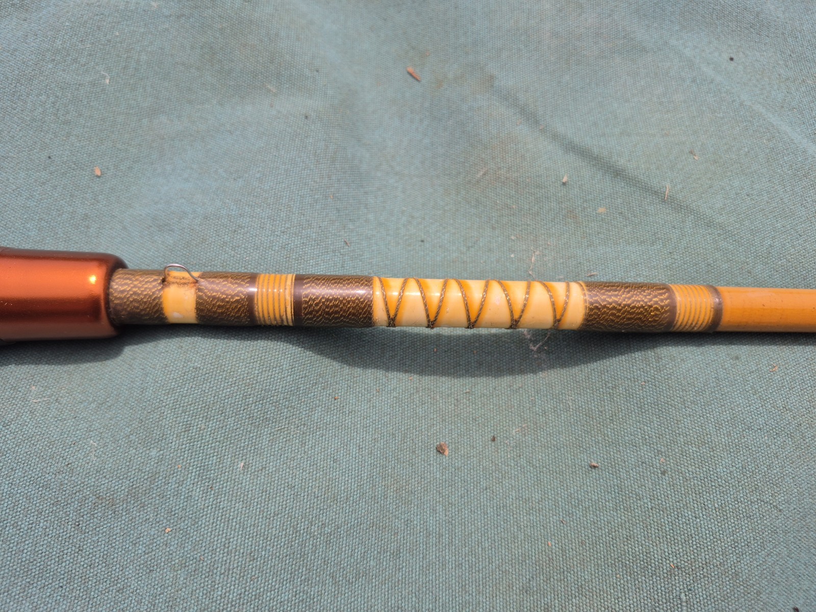 Rare VINTAGE BRULE ARISTOCRAT 6′ 3″ Fishing Rod Plano Case Wisconsin Made