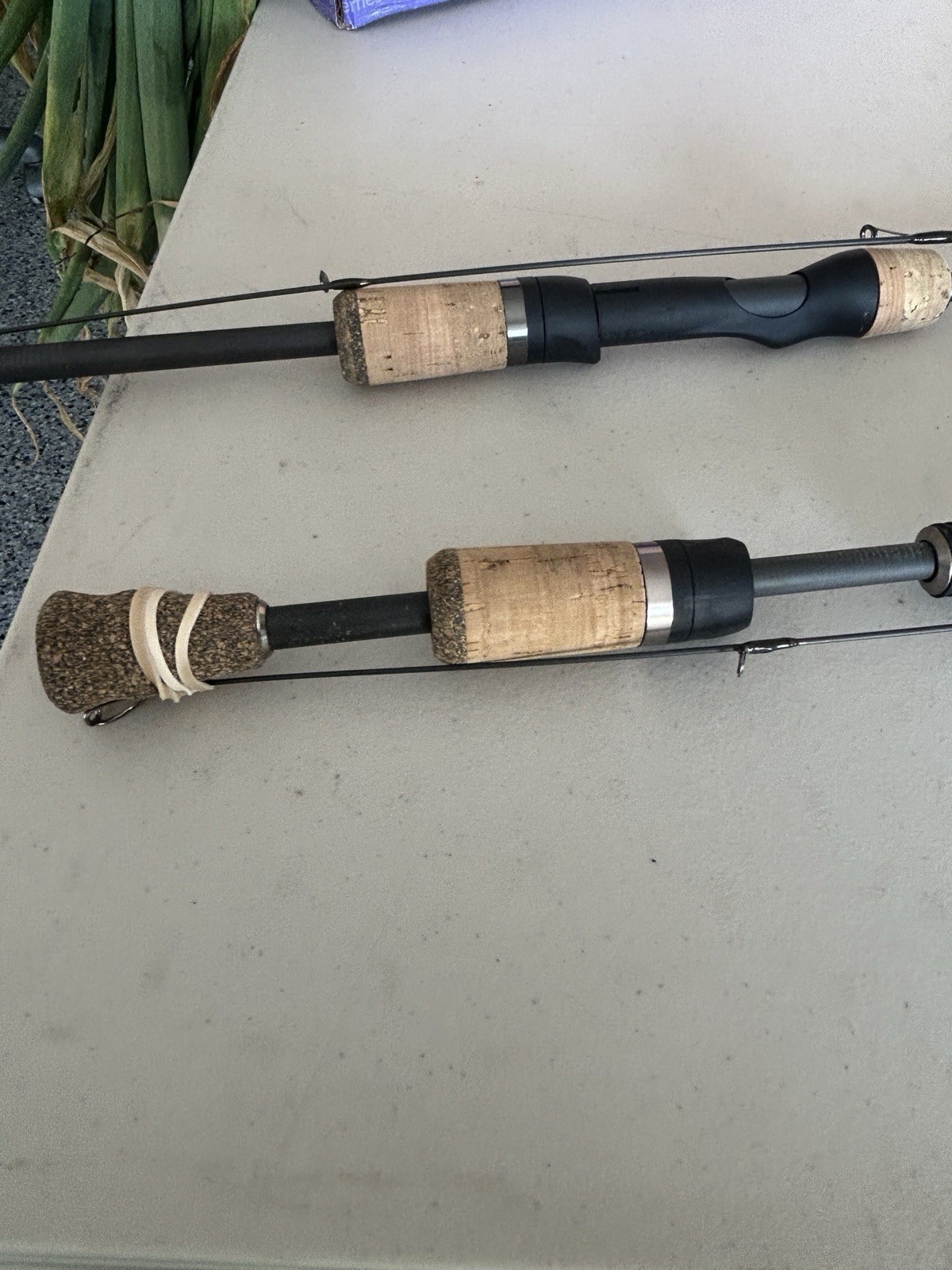 Lot Of 2 Scheels Ultra Light Series 7’ 2 Piece Light Extra Fast Spinning Rods