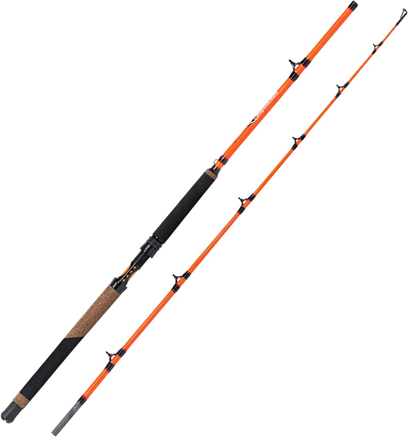 Catfish Fishing Rods 2 Piece Catfishing Pole Medium Heavy Catfish