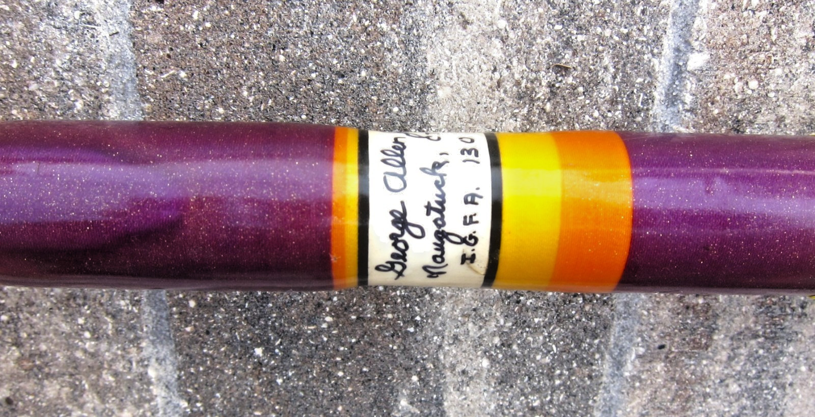 Vintage Custom IGFA 130 UNLIMITED CLASS Trolling Rod w/AFTCO H/W: 7’5″ – EXEC!!