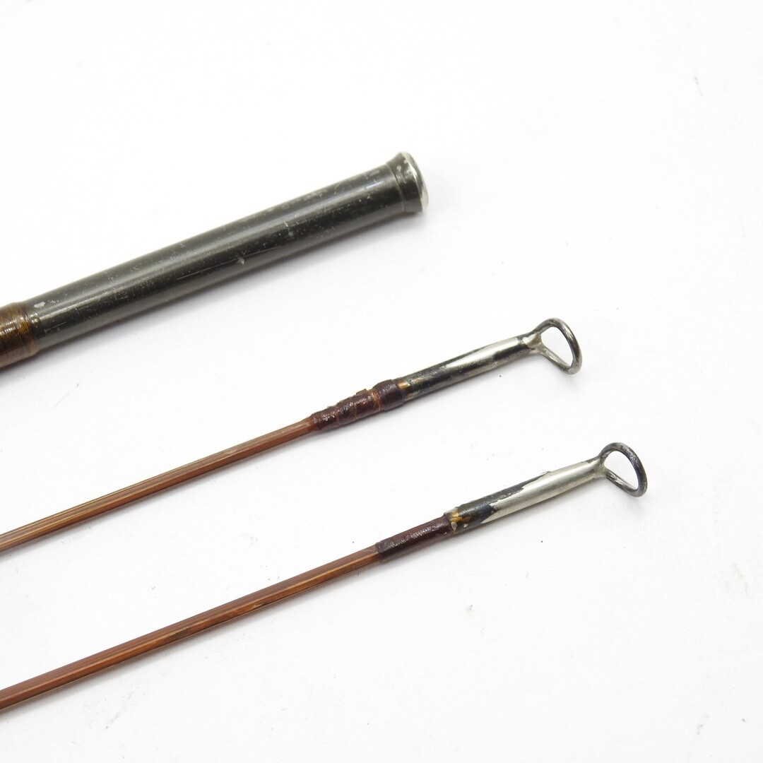 Orvis Impregnated “Deluxe” Bamboo Fly Rod. 7’ 6”. 5-6wt. W/ Tube & Sock.