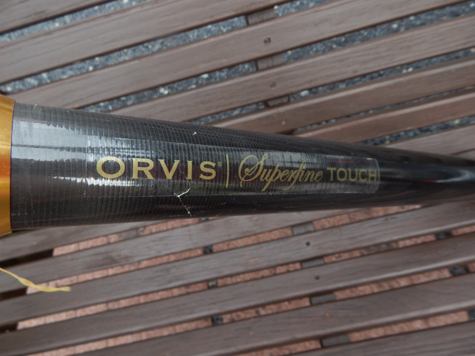 Orvis Superfine Touch 26″ Carbon Fiber Fly Rod Tube Only Carry Case
