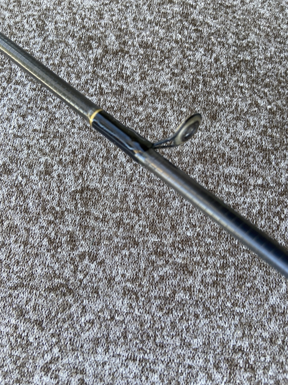 VINTAGE MASTER SIDEWINDER 8 1/2′ GRAPHITE SW86 CASTING TROLLING ROD EXCELLENT