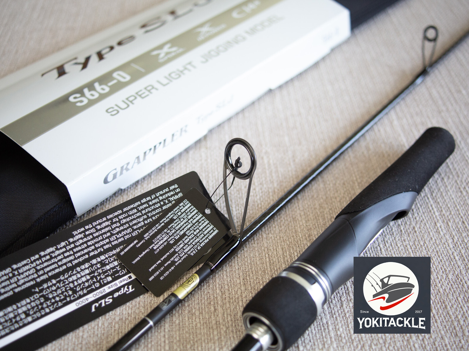 Shimano 25 Grappler Type SLJ S66-0 Spinning Rod Shipping from JAPAN