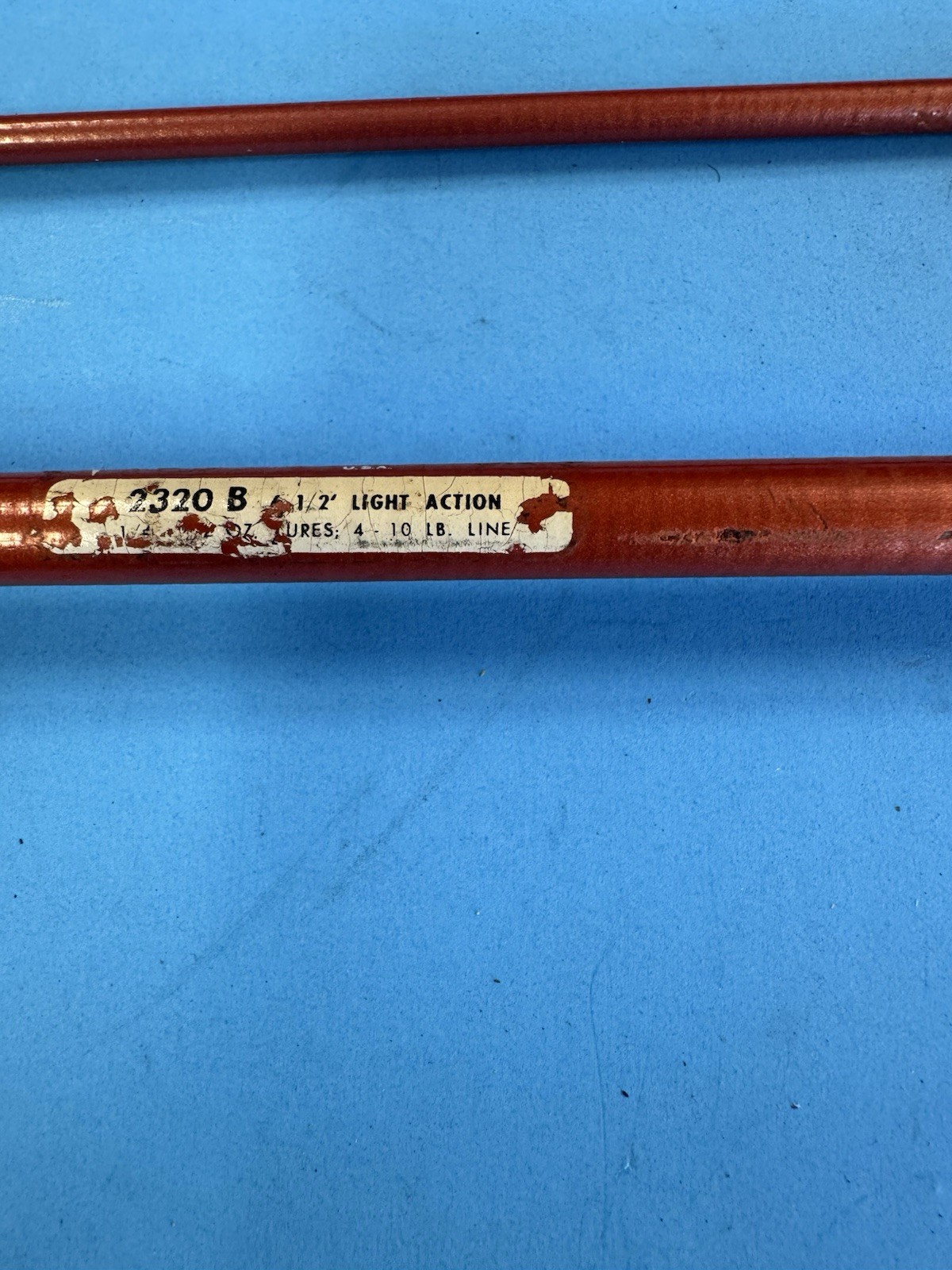 GARCIA CONOLON 2320 B LIGHT ACTION 6 1/2 ‘ SPINNING ROD 4-10 LB LINE NICE 2320B