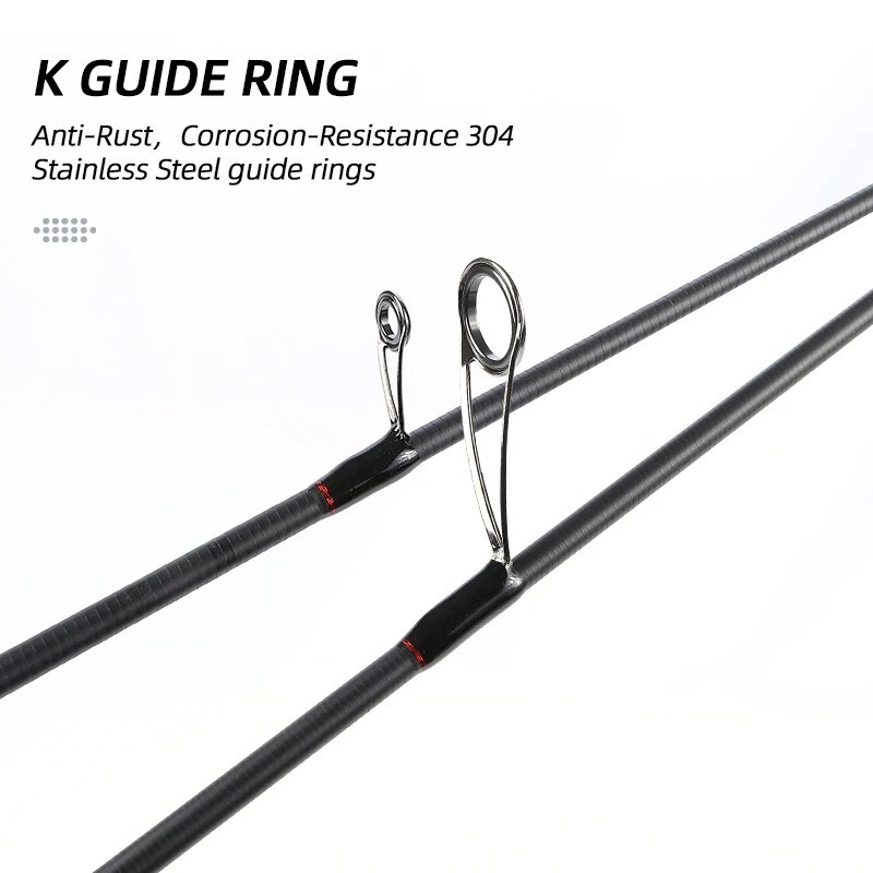 Carbon Spinning Ultra-light Fishing Rod Lure Weight 0-5g/1-7g/3-11g 1.8 2.05M