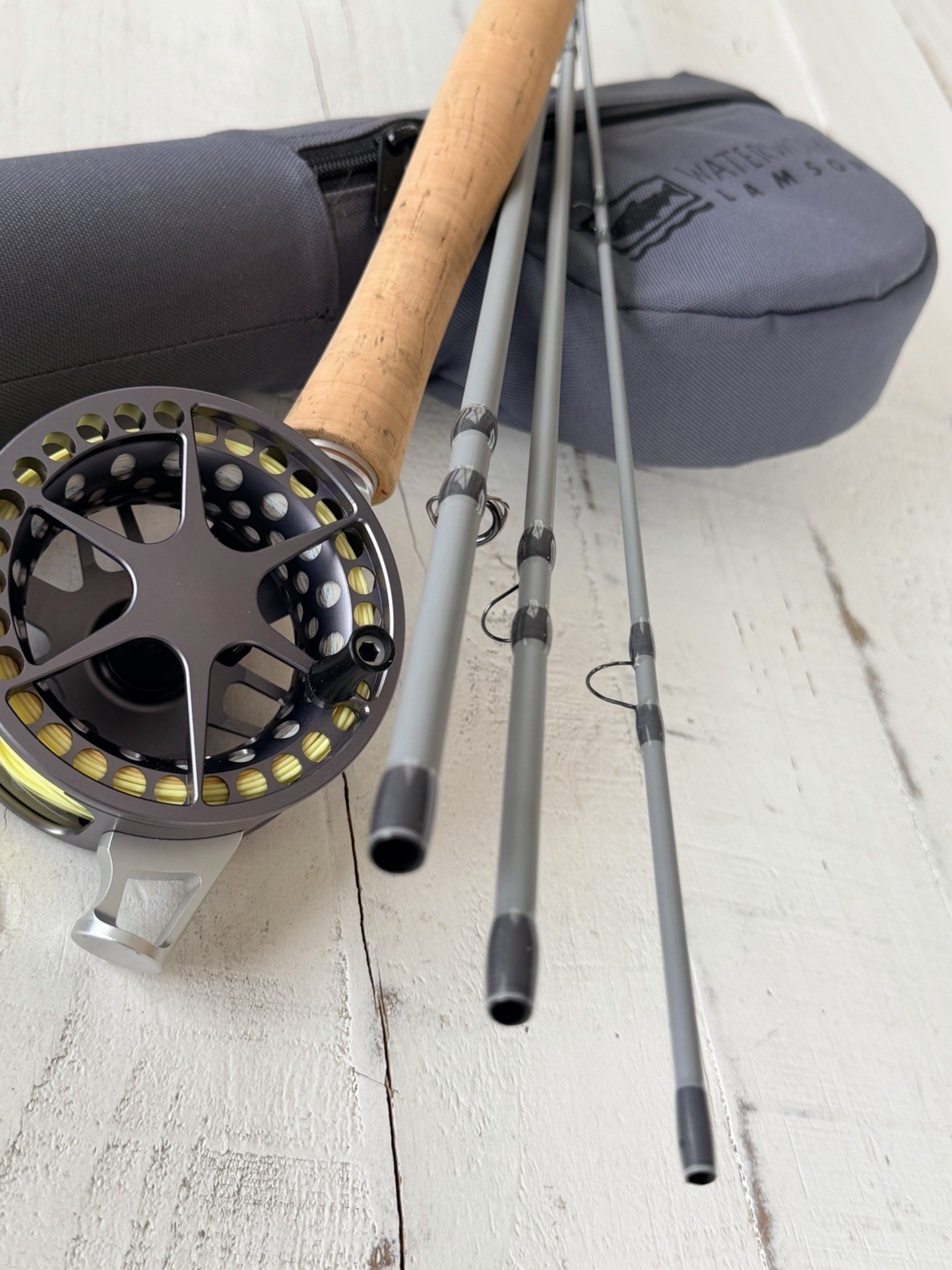 **BEAUTIFUL**🔥WATERWORKS LAMSON CENTER AXIS 5wt. 9’ft Fly Rod ~LEDENDARY~🔥