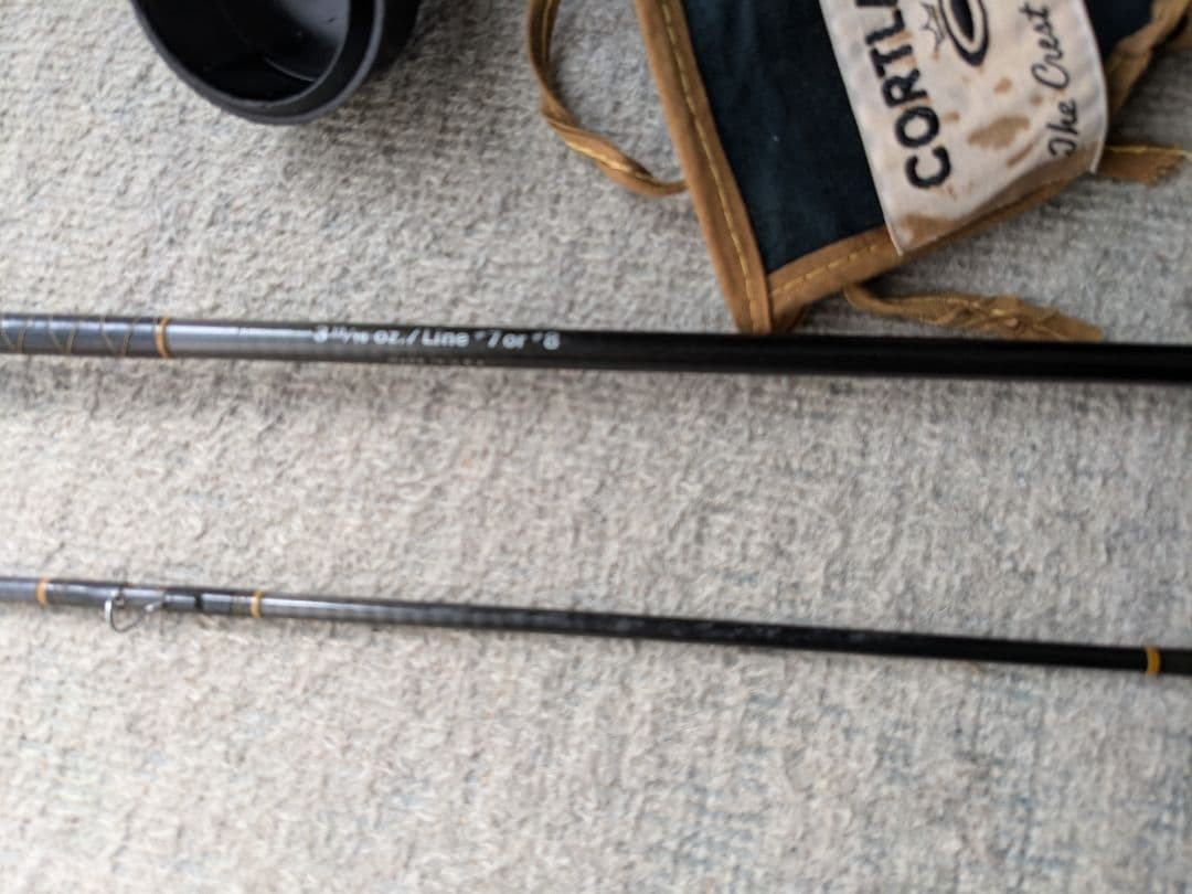 Cortland Fly Rod 7-8 wt, 3 1/8 oz, with case