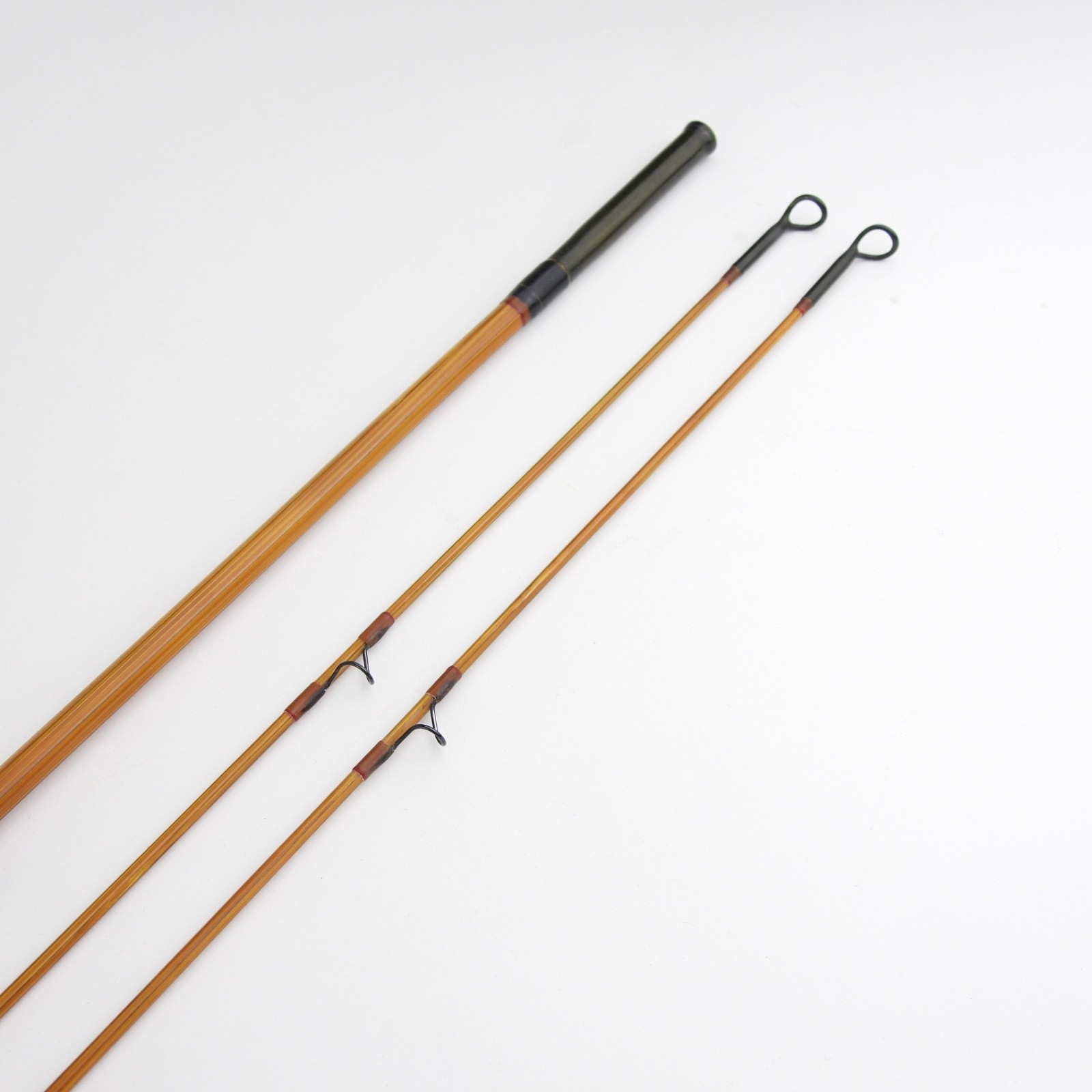 John M. Dann “Oatka Creek Companion” Bamboo Fly Rod. 8’. 4wt. W/ Tube & Sock.