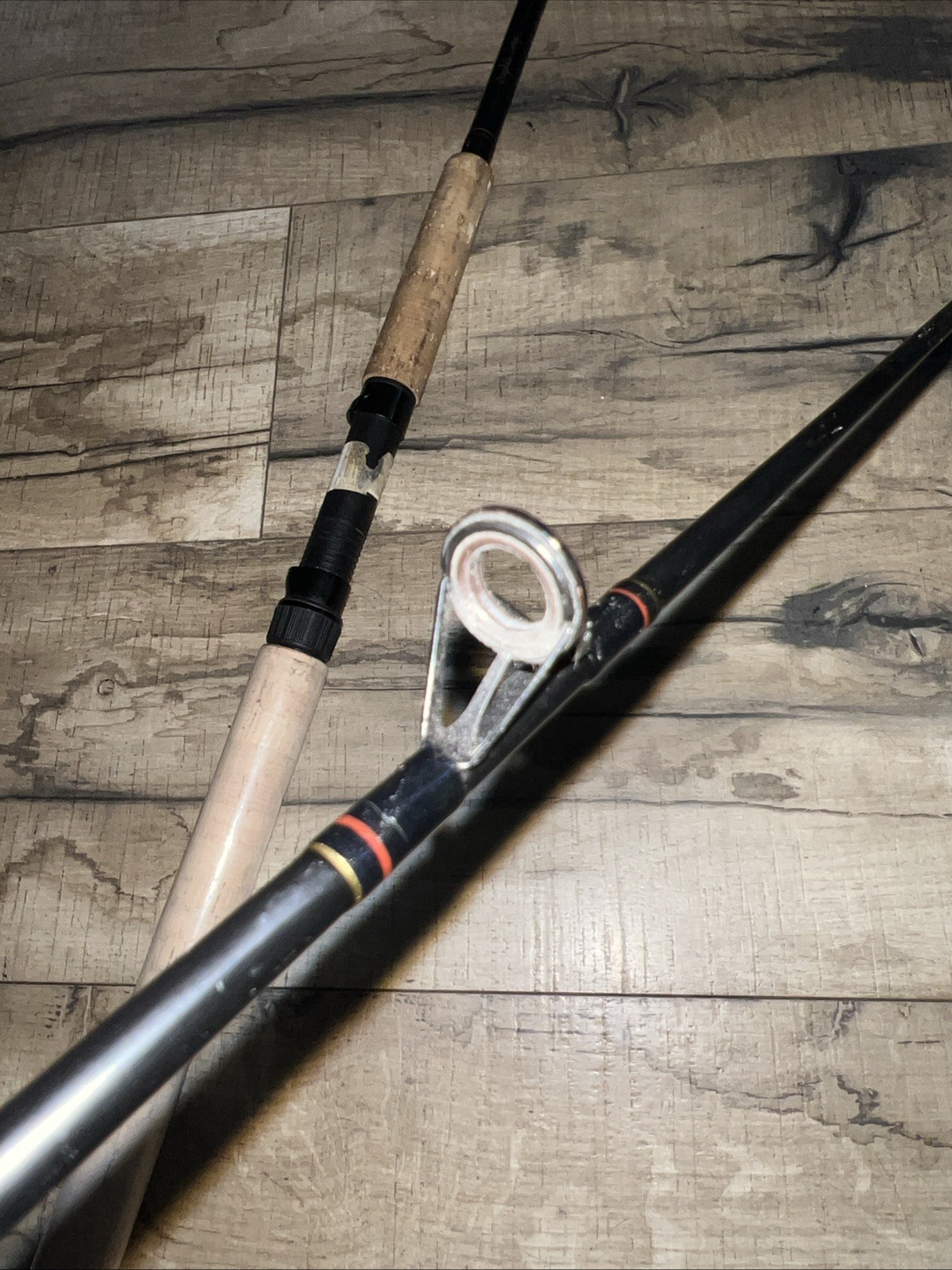 American Angler 8’ 6” Steelhead Spinning Fishing Salmon Rod #3085MFG 2-pc Nice!