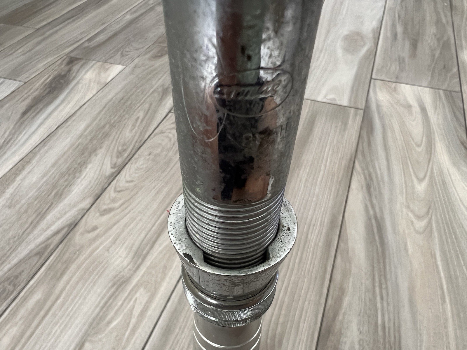 Aftco Aluminum Uni-Butt Straight Fishing Rod Butt #2 18 inch w/ Varmac Seat USA