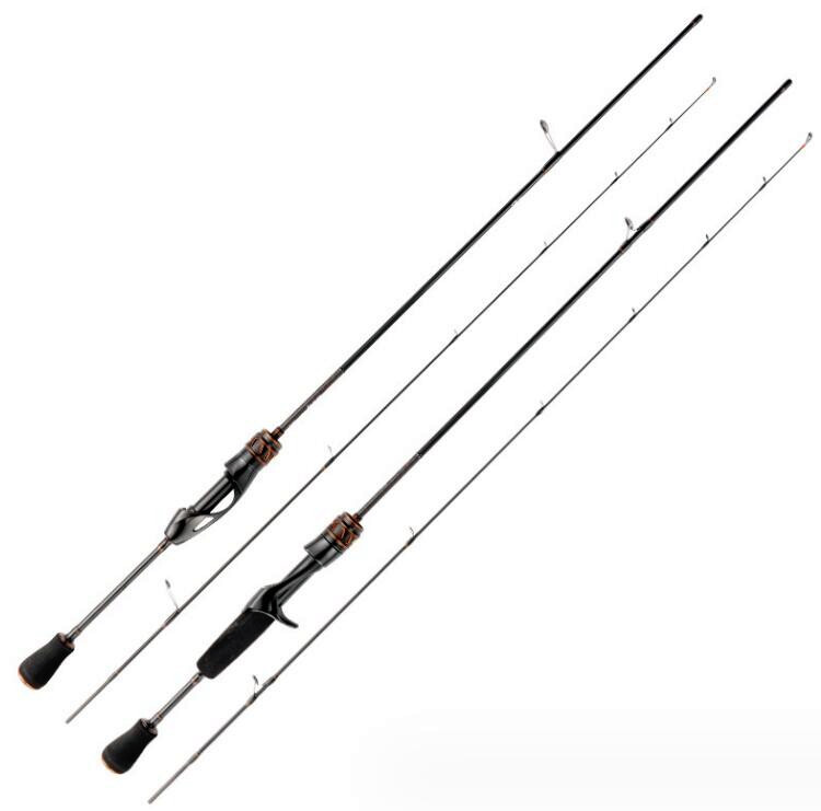 Fishing Rod 1.5m 1.68m 1.8m Carbon Fiber Spinning/Casting Rod Bait Wt. 0.5-4g