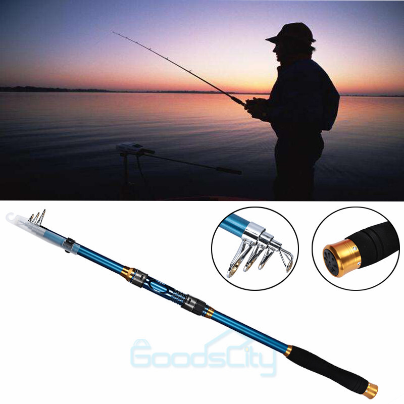 2.1M Fishing Rod Feeder Hard Carbon Fiber Telescopic Fishing Rod Fishing Pole