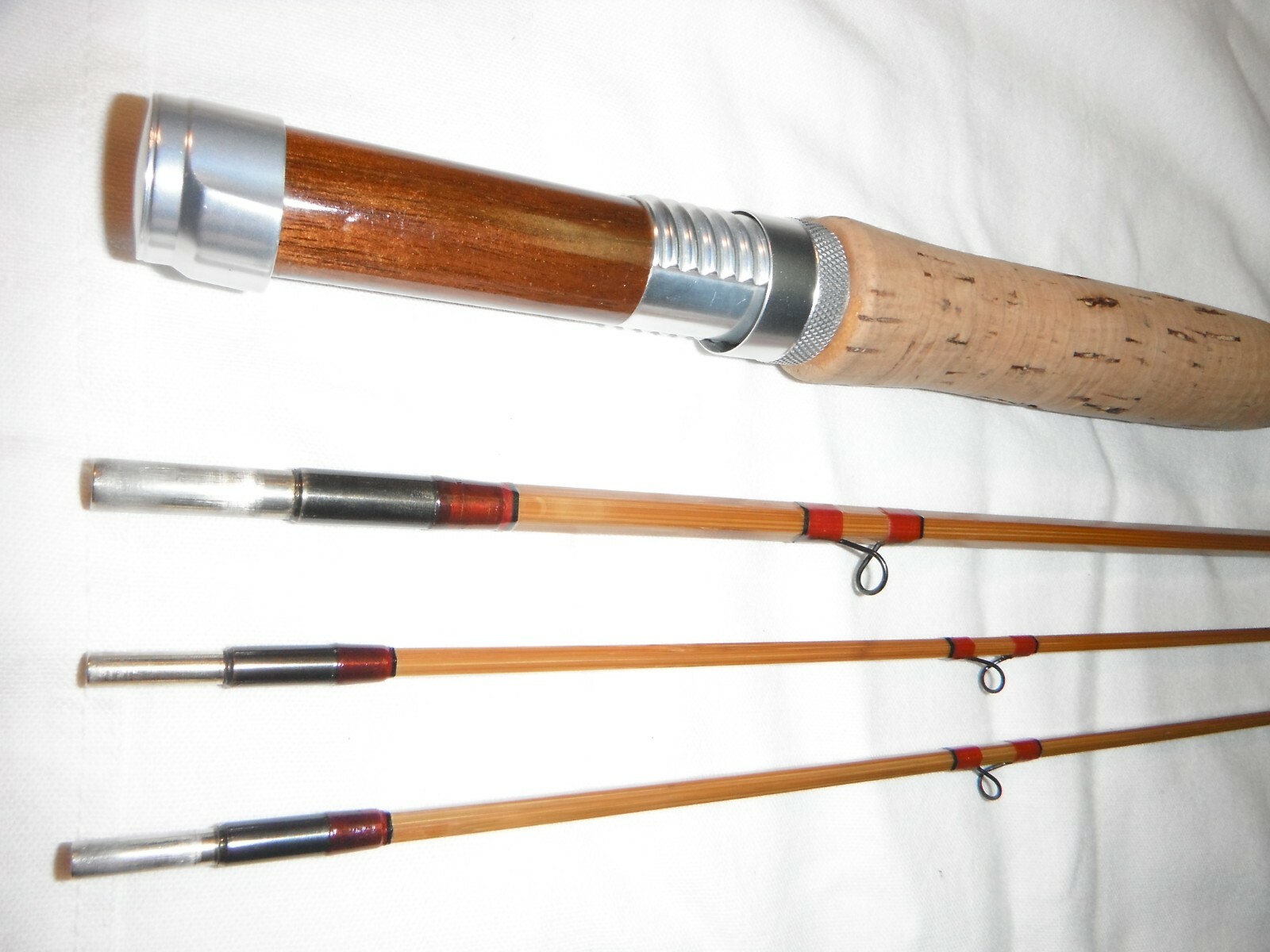 Fly Rod bamboo reproduction Dickerson 761510 7’6” linea 4#5 .(2TIP)